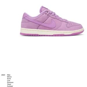Nike Women's Purple Dunk Low Sneakers rush fuchsia size 9